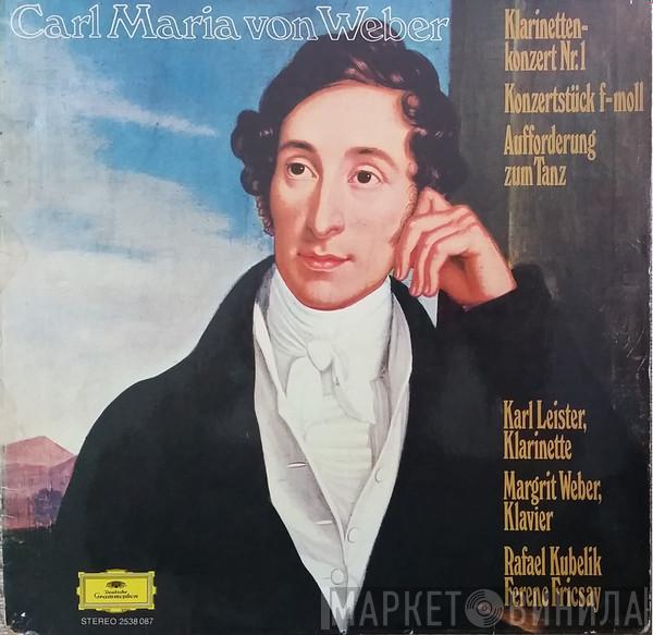 , Carl Maria von Weber  Radio-Symphonie-Orchester Berlin  - Klarinetten-Konzer Nr. 1- Konzertstück f-moll - Aufforderung zum Tanz