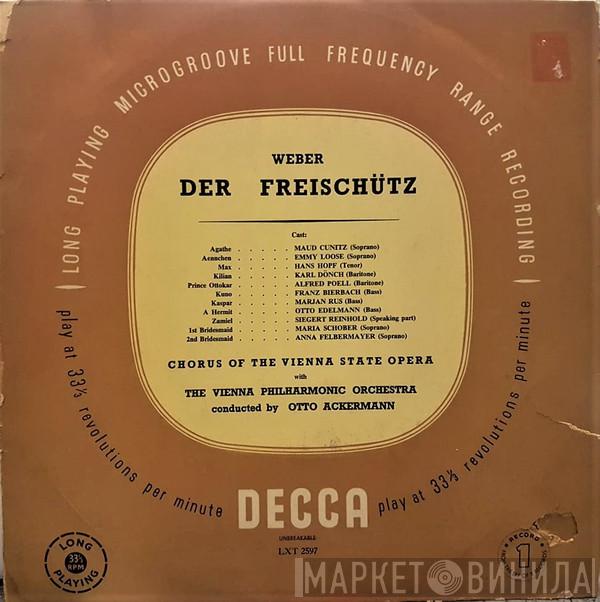 , Carl Maria von Weber , Wiener Staatsopernchor , Wiener Philharmoniker  Otto Ackermann  - Der Freischütz