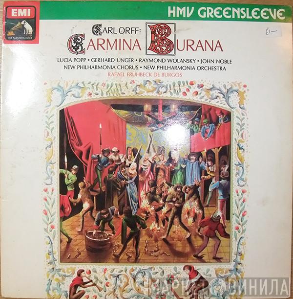 Carl Orff, Rafael Frühbeck De Burgos, Wilhelm Pitz, New Philharmonia Chorus, New Philharmonia Orchestra, Lucia Popp, Gerhard Unger, Raymond Wolansky, John Noble - Carmina Burana