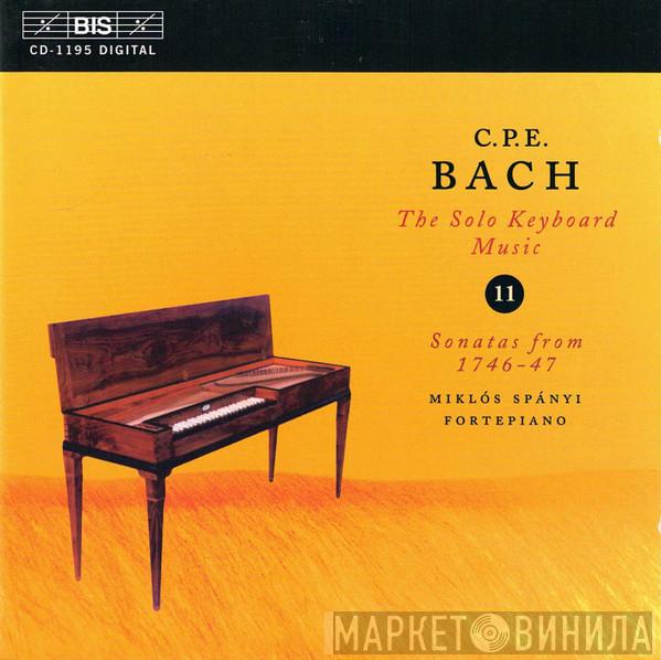 , Carl Philipp Emanuel Bach  Miklos Spanyi  - Sonatas from 1746-47