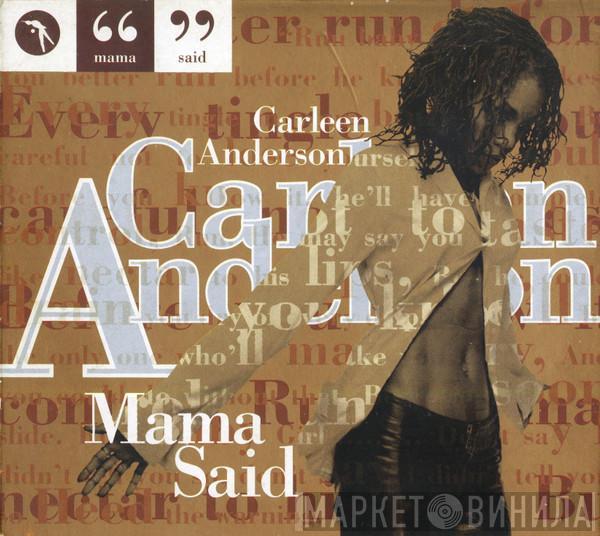 Carleen Anderson - Mama Said