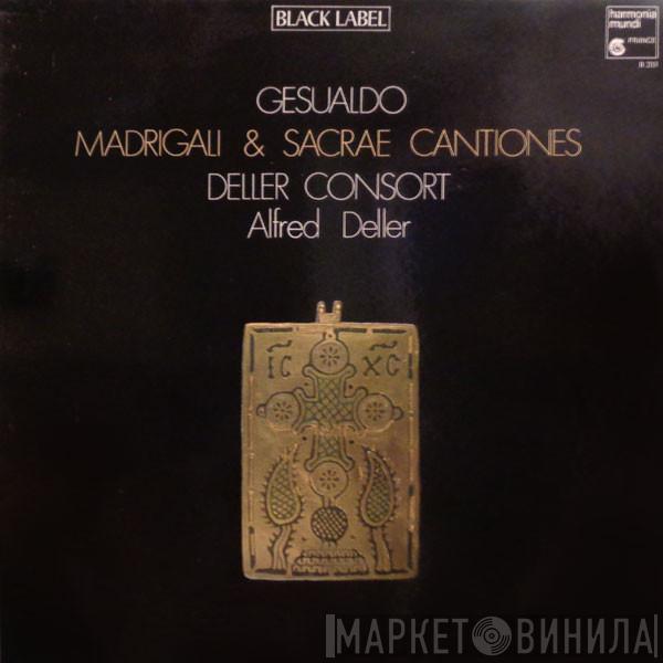 , Carlo Gesualdo , Deller Consort  Alfred Deller  - Madrigali & Sacrae Cantiones