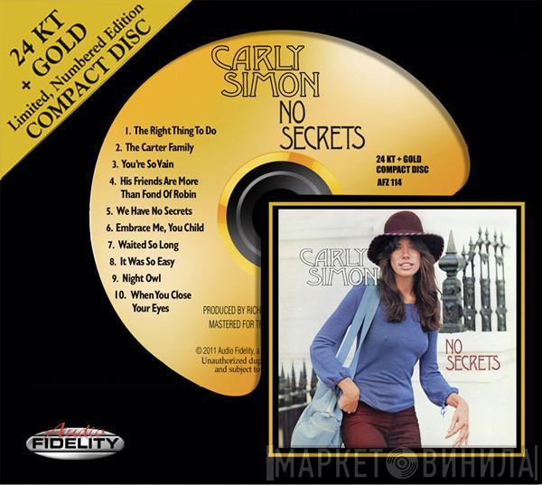 Carly Simon  - No Secrets