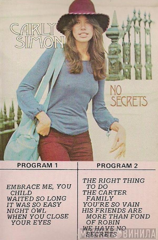  Carly Simon  - No Secrets