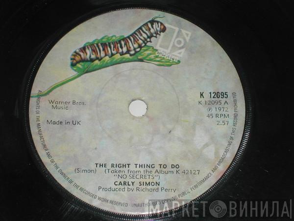 Carly Simon - The Right Thing To Do