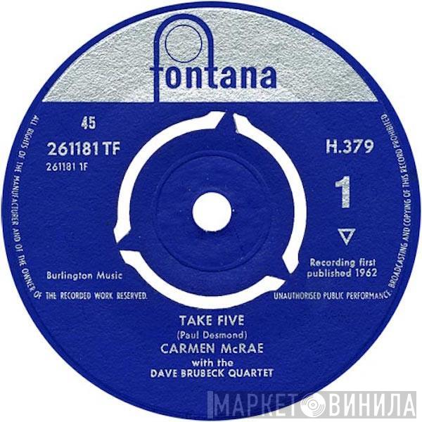 Carmen McRae, The Dave Brubeck Quartet - Take Five