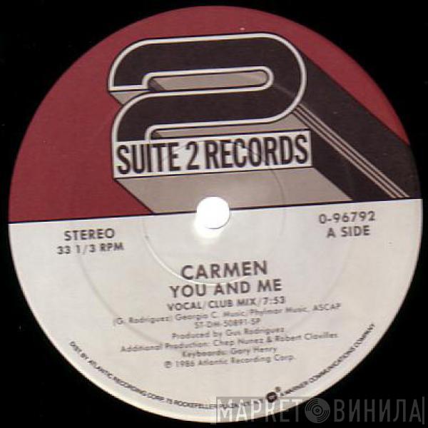  Carmen   - You And Me