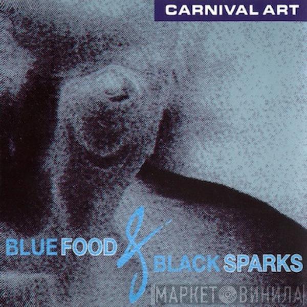 Carnival Art - Blue Food & Black Sparks