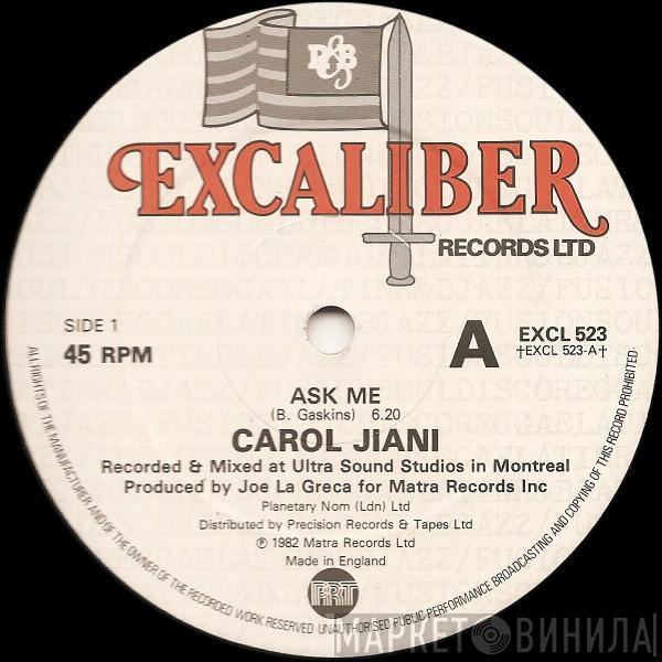  Carol Jiani  - Ask Me