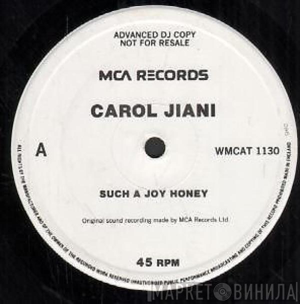 Carol Jiani - Such A Joy Honey