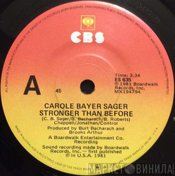  Carole Bayer Sager  - Stronger Than Before