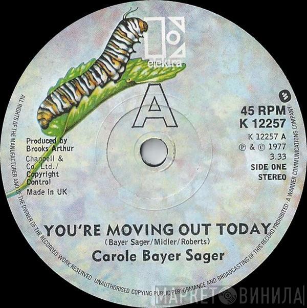  Carole Bayer Sager  - You're Moving Out Today