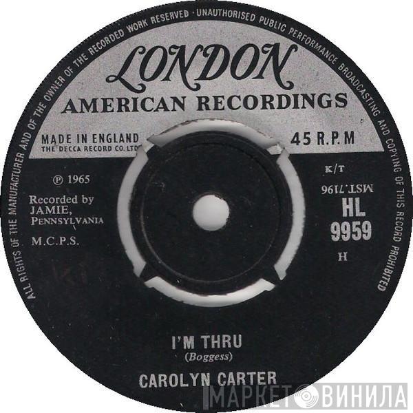  Carolyn Carter   - It Hurts / I'm Thru