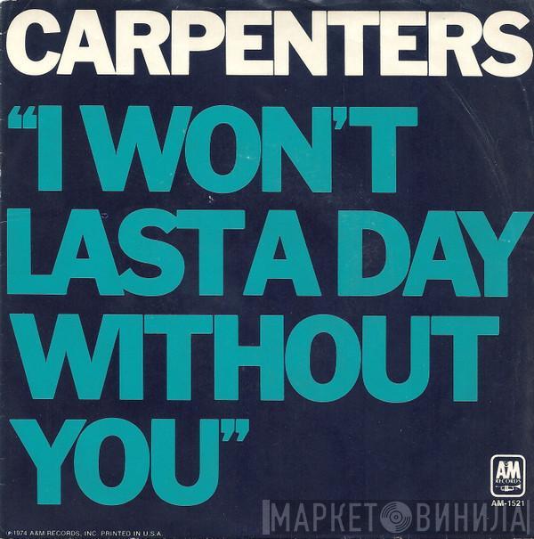  Carpenters  - I Won't Last A Day Without You