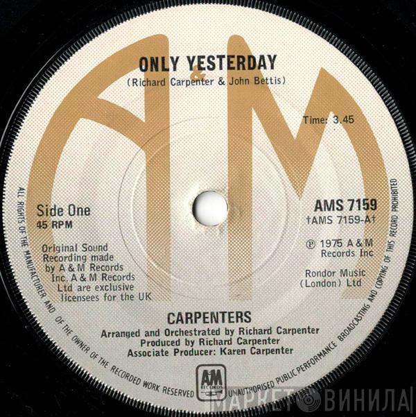 Carpenters - Only Yesterday / Happy