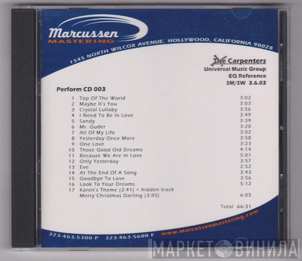  Carpenters  - Perform Carpenter