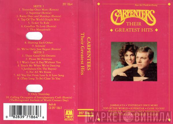 Carpenters  - Their Greatest Hits