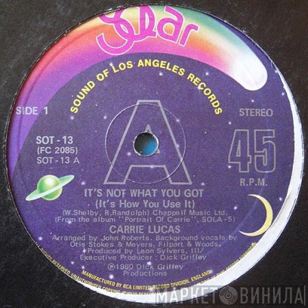 Carrie Lucas - It's Not What You Got (It's How You Use It)