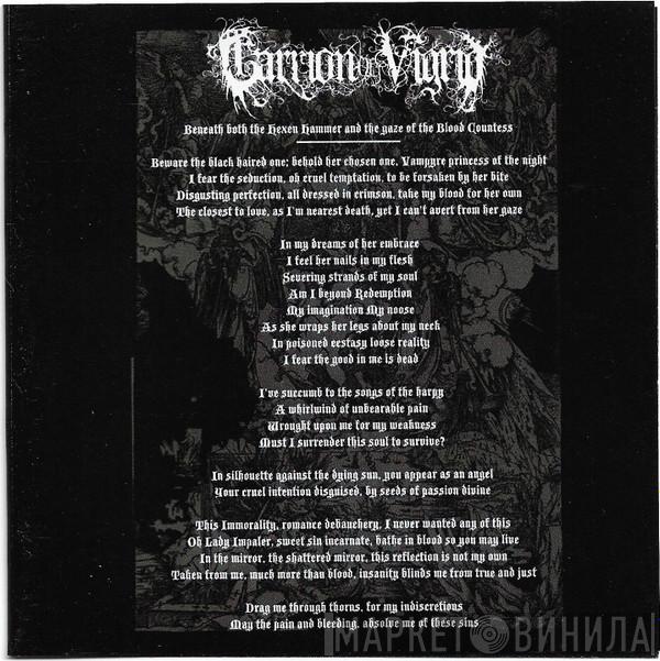  Carrion Of Vigrid  - Beneath Both The Hexen Hammer And The Gaze Of The Blood Countess