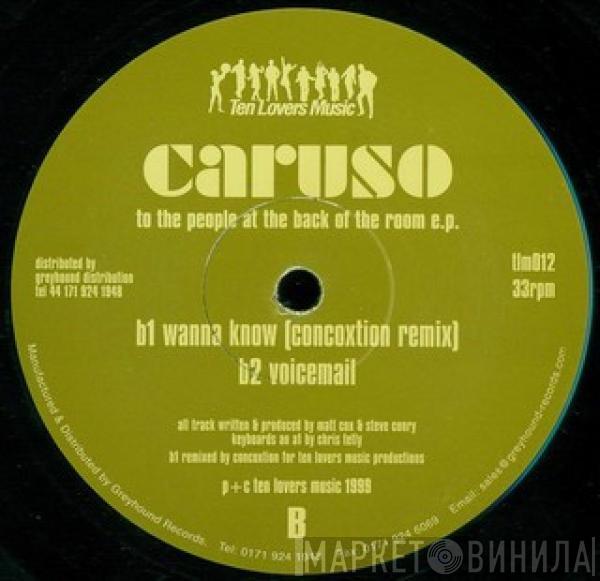 Caruso - To The People At The Back Of The Room E.P.