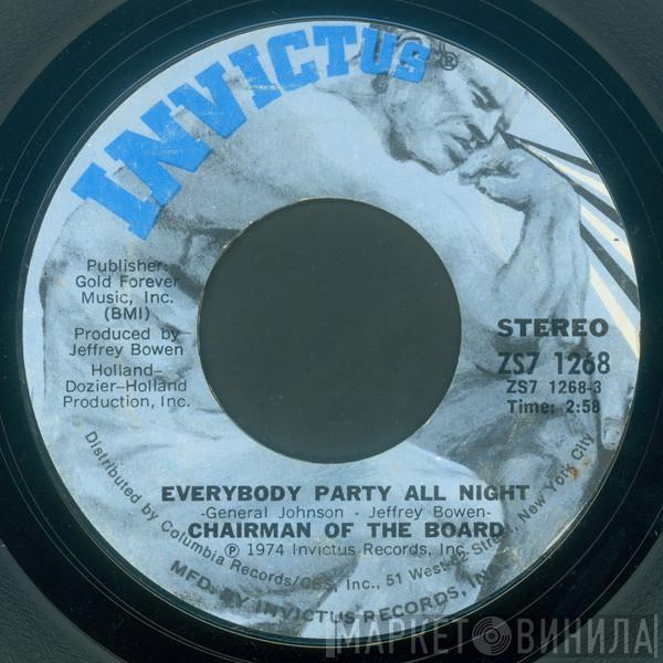 Chairmen Of The Board - Everybody Party All Night / Morning Glory (Instrumental)