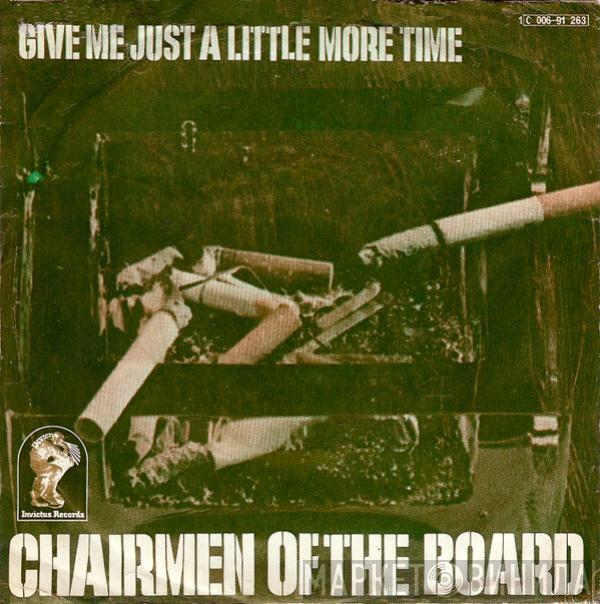 Chairmen Of The Board - Give Me Just A Little More Time