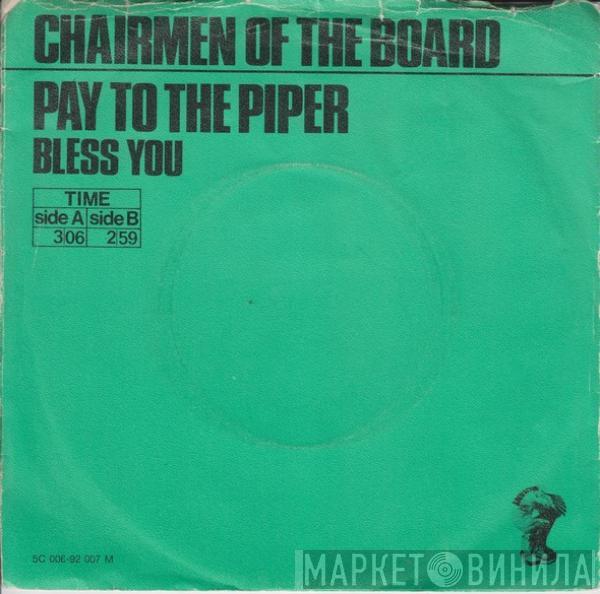 Chairmen Of The Board - Pay To The Piper