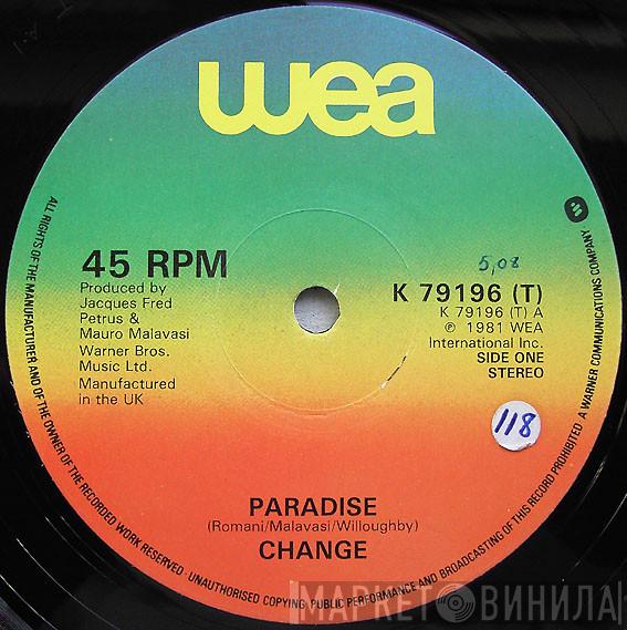 Change - Paradise