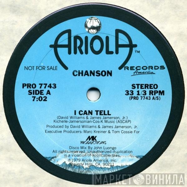 Chanson - I Can Tell