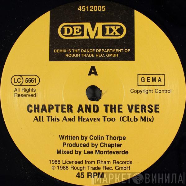  Chapter And The Verse  - All This And Heaven Too