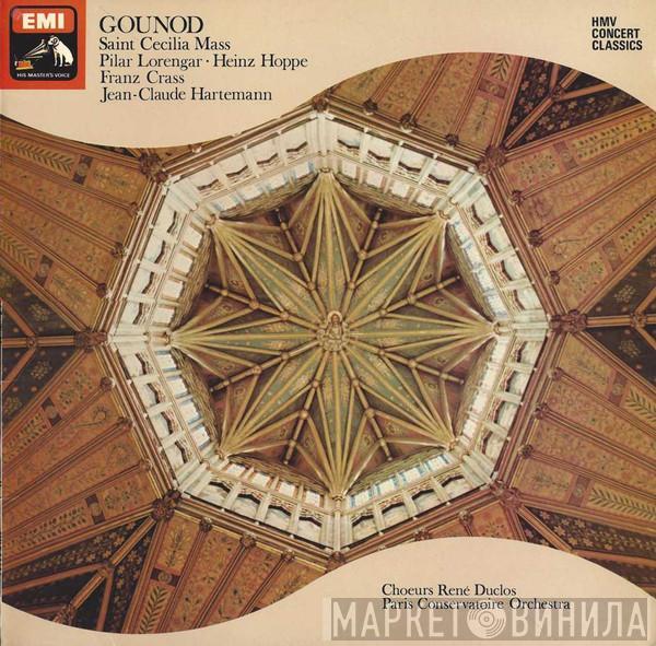 Charles Gounod, Pilar Lorengar, Heinz Hoppe, Franz Crass, Jean-Claude Hartemann, Les Chœurs René Duclos, Orchestre De La Société Des Concerts Du Conservatoire - Saint Cecilia Mass