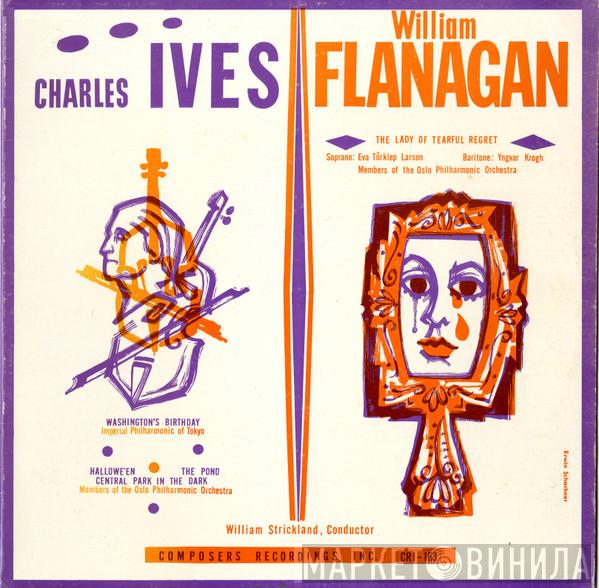 Charles Ives, William Flanagan - Washington's Birthday / Hallowe'en / The Pond / Central Park In The Dark / The Lady Of Tearful Regret