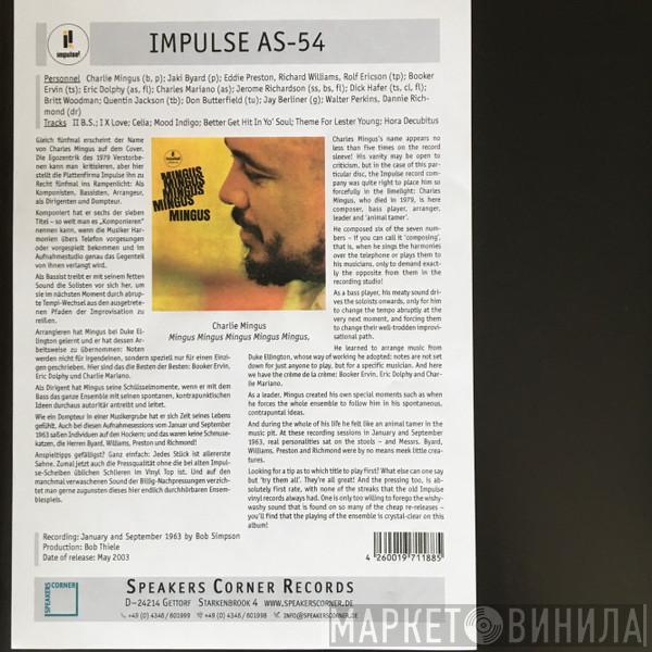  Charles Mingus  - Mingus Mingus Mingus Mingus Mingus