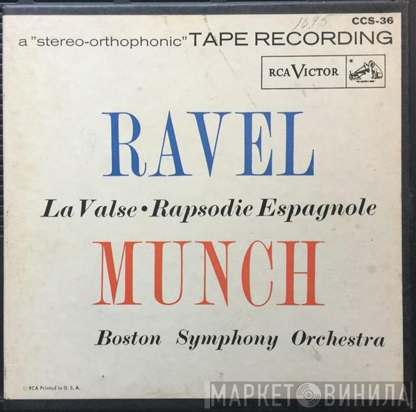 , Charles Munch , Boston Symphony Orchestra  Maurice Ravel  - La Valse, Rapsodie Espagnole
