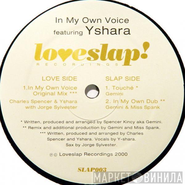 Charles Spencer, Yshara - In My Own Voice