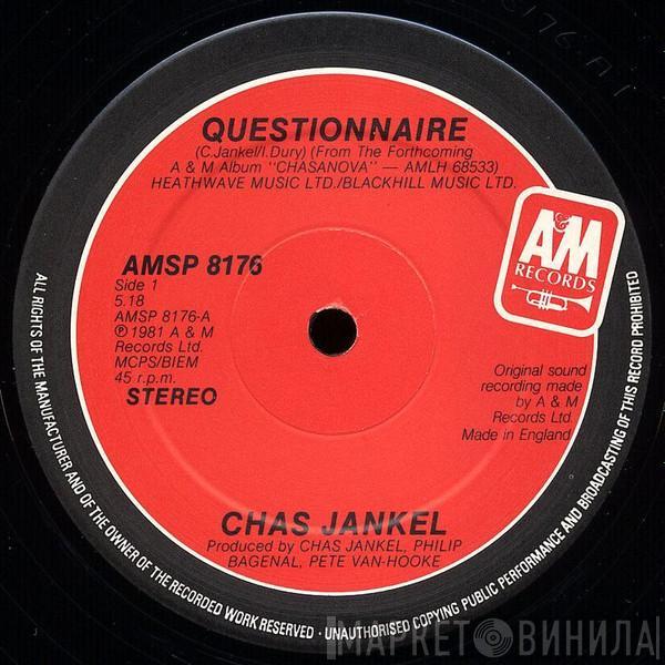  Chas Jankel  - Questionnaire