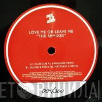 Cherie Lee - Love Me Or Leave Me "The Remixes"