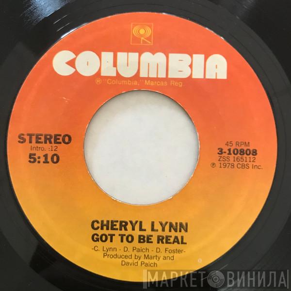  Cheryl Lynn  - Got To Be Real / Come In From The Rain