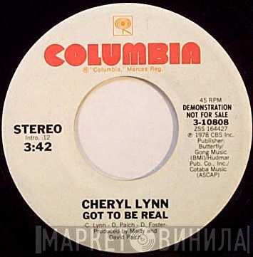 Cheryl Lynn  - Got To Be Real