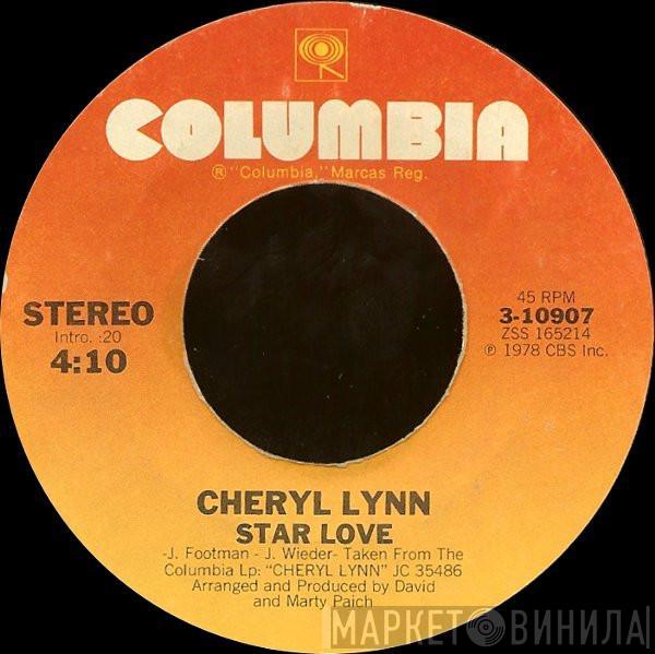 Cheryl Lynn - Star Love / You're The One