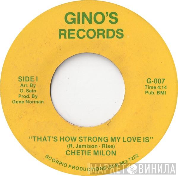 Chetie Milon - That's How Strong My Love Is