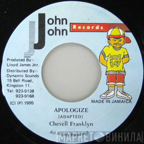 Chevelle Franklyn - Apologize