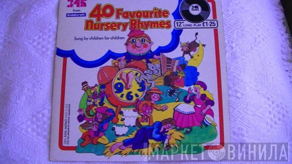 Children Aged 7-12, Eira Davies - 40 Favourite Nursery Rhymes