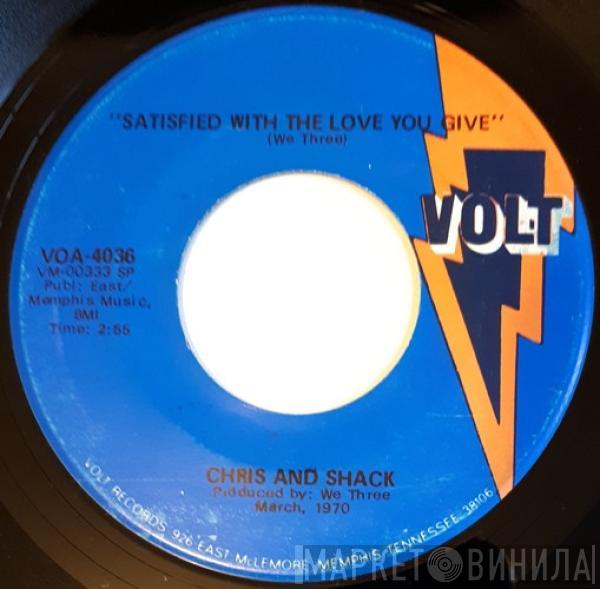 Chris & Shack - Goodies / Satisfied With The Love You Give