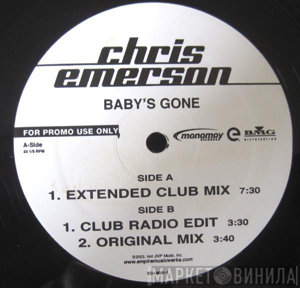 Chris Emerson  - Baby's Gone