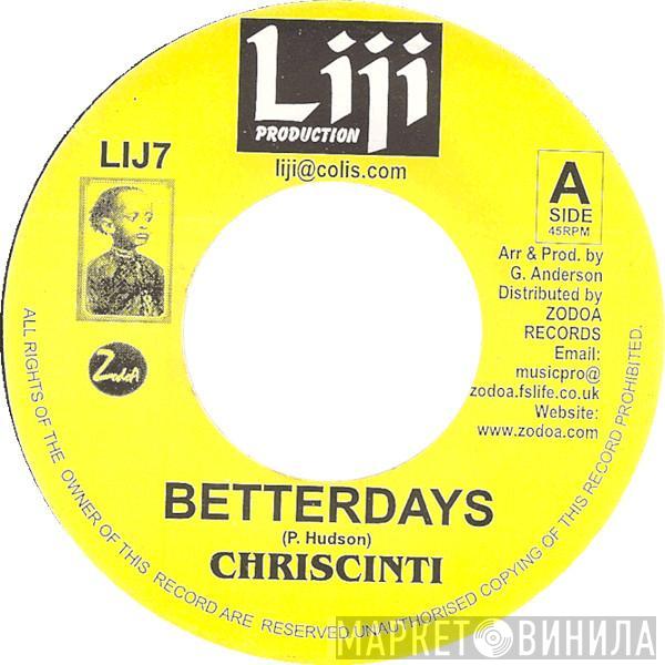 Chrisinti - Betterdays