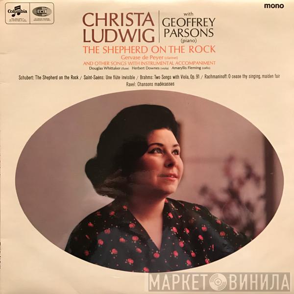 Christa Ludwig, Geoffrey Parsons  - The Shepherd On The Rock And Other Songs With Instrumental Accompaniment