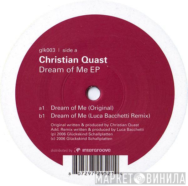 Christian Quast - Dream Of Me EP