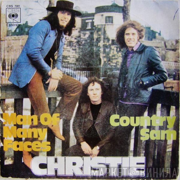 Christie - Man Of Many Faces / Country Sam