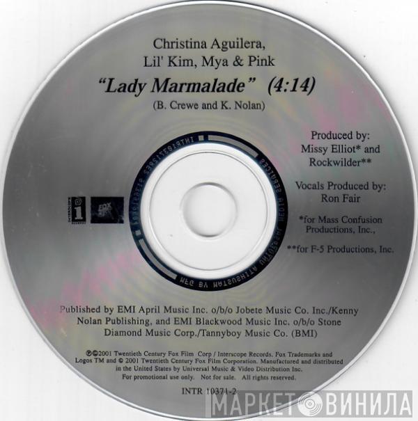 , Christina Aguilera , Lil' Kim & Mya  P!NK  - Lady Marmalade